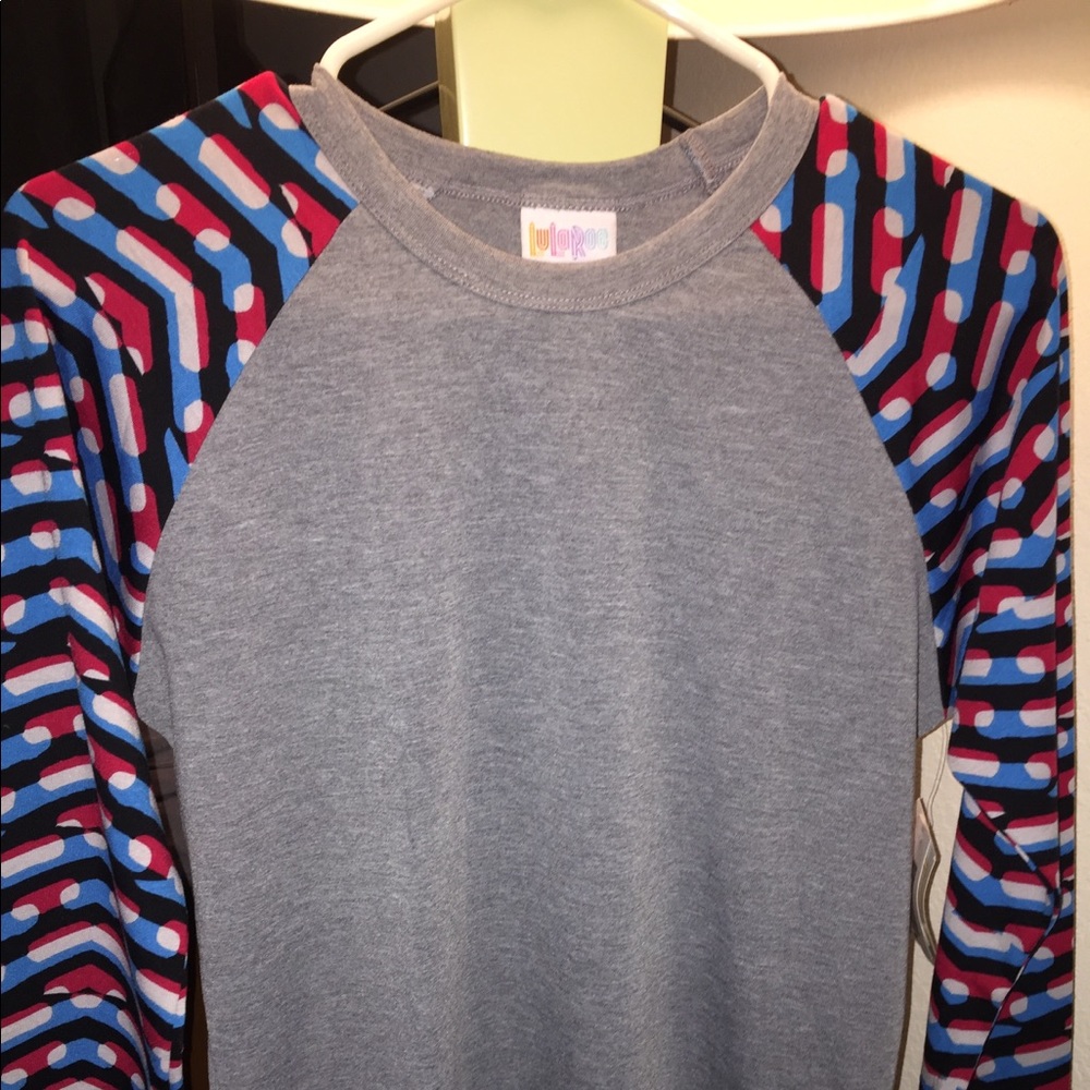 NWT - Small Randy - Red, white and blue - Lularoe